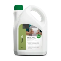 Travellife Sanitärflüssigkeit^KemPing Green 2 Liter Toilettenflüssigkeit - 2er-Set