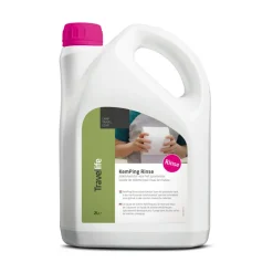Travellife Sanitärflüssigkeit^KemPing Rinse 2 Liter Toilettenflüssigkeit - 2er-Set