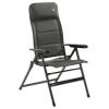 Travellife Campingstühle Mit Verstellbarer Rückenlehne|Klappstühle-Lago Comfort Klappstuhl - Stormy Grey
