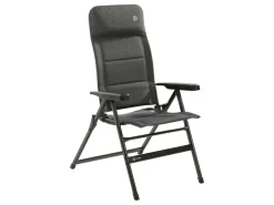 Travellife Campingstühle Mit Verstellbarer Rückenlehne|Klappstühle-Lago Comfort Klappstuhl - Stormy Grey