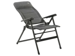 Travellife Campingstühle Mit Verstellbarer Rückenlehne|Klappstühle-Lago Comfort Klappstuhl - Stormy Grey
