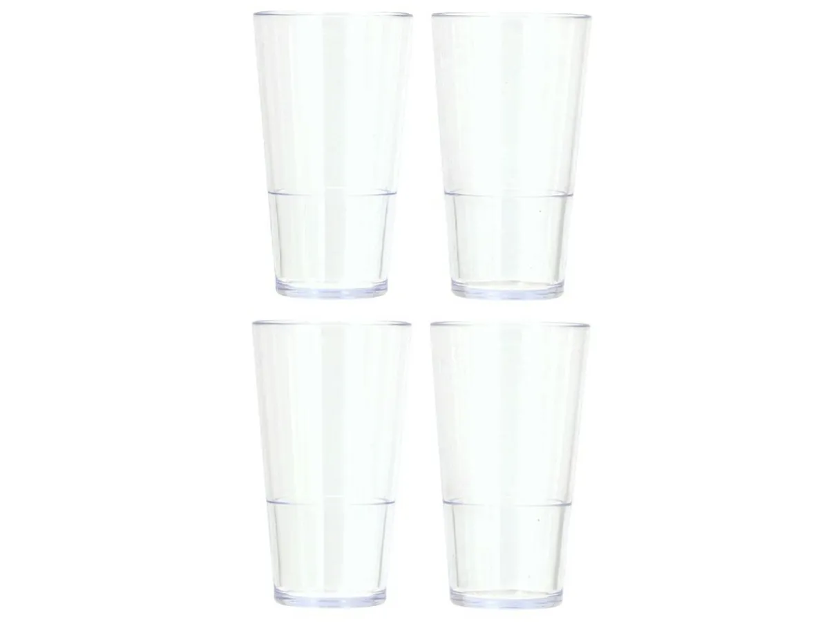 Travellife lua bier/softdrinkglas - Set von 4< Gläser