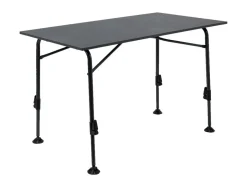 Travellife Mirano exteriolit 100 x 68 cm Tisch - Dark Grey< Höhenverstellbare Campingtische