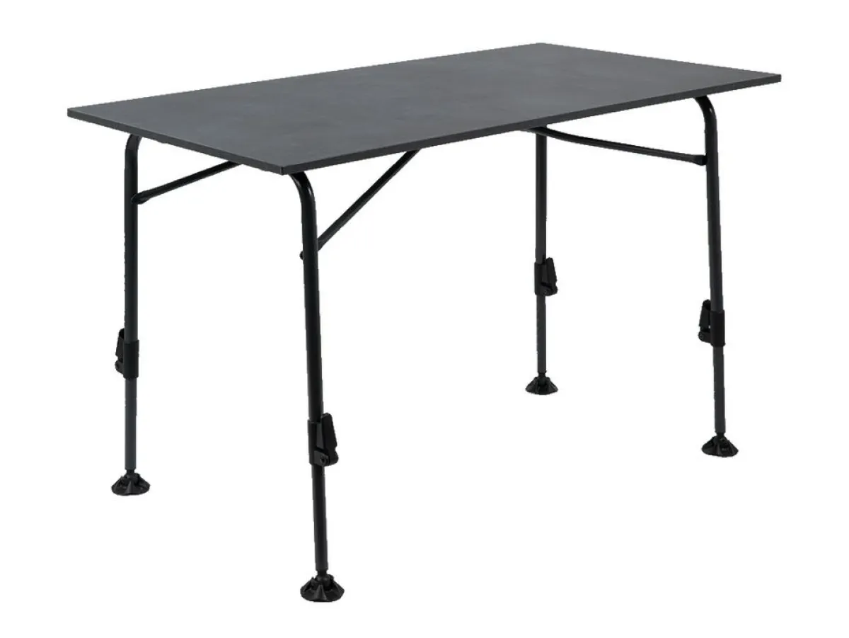 Travellife Mirano Exteriolit 80 x 60 cm Tisch - Dark Grey< Höhenverstellbare Campingtische