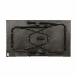 Travellife Mirano Exteriolit 80 x 60 cm Tisch - Dark Grey< Höhenverstellbare Campingtische