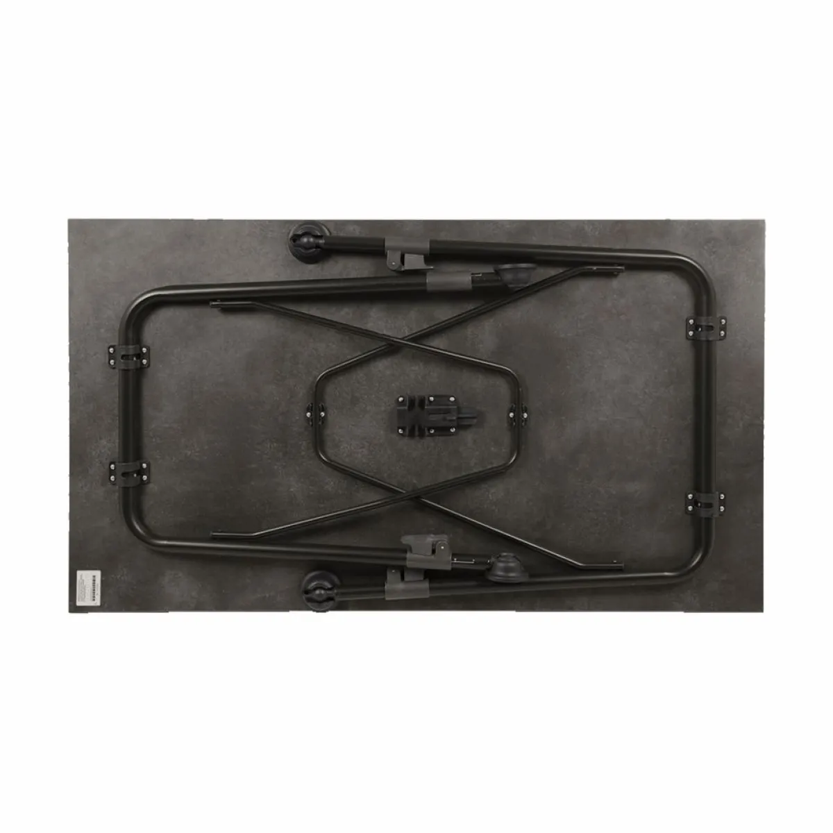 Travellife Mirano Exteriolit 80 x 60 cm Tisch - Dark Grey< Höhenverstellbare Campingtische