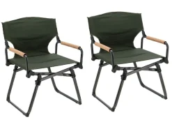 Travellife Faltstühle-Norell Compact 2er-Set Faltstühlen - Pine Green