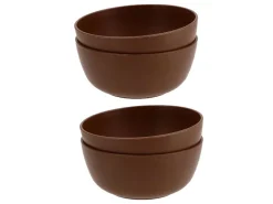 Travellife Nova Cacao 14 cm Schüssel - Set von 4< Schüssel & Schalen