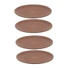 Travellife Teller^Nova Cacao 20 cm Frühstücksteller - Set von 4