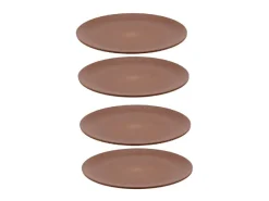 Travellife Teller^Nova Cacao 20 cm Frühstücksteller - Set von 4