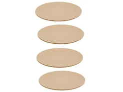 Travellife Nova Vanille 20 cm Frühstücksteller - Set von 4< Teller