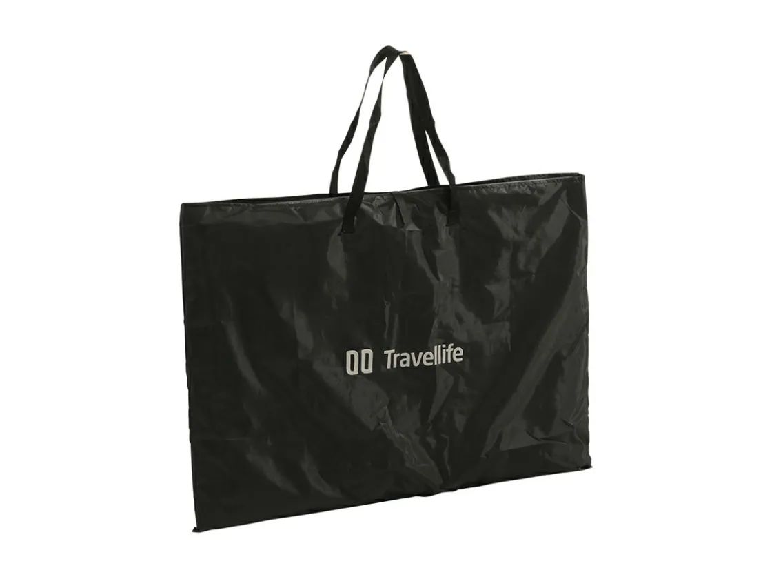 Travellife Höhenverstellbare Campingtische^Sorrento Brown honeycomb 100 x 70 Tisch