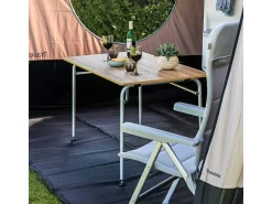 Travellife Höhenverstellbare Campingtische^Sorrento Brown honeycomb 100 x 70 Tisch