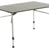 Travellife Höhenverstellbare Campingtische-Sorrento Grey honeycomb 120 x 80 Tisch