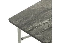 Travellife Höhenverstellbare Campingtische-Sorrento Grey honeycomb 80 x 60 Tisch