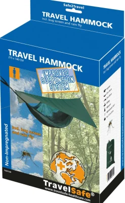 Travelsafe 1 Person Travel Hammock mit Regenplane< Hängematten