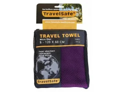 Travelsafe Reisehandtücher^Purple Reisehandtuch - 80 x 40 cm