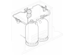 Truma Gasfilter^Haltewinkel für Gasfilter