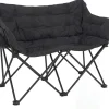 TRVLMORE Faltstühle-Comfort Bench Twin Doppel-Faltstuhl