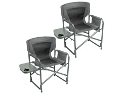 TRVLMORE Faltstühle^2er-Set Leichtgewicht Faltstühle - Grey