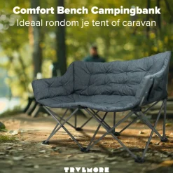 TRVLMORE 2-Personen Faltstuhl Mit Tragetasche - Grey< Faltstühle