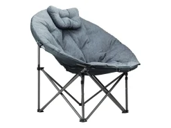 TRVLMORE Schmetterlingstühle|Faltstühle^XL Schmetterlingsstuhl Mit Tragetasche - Grey