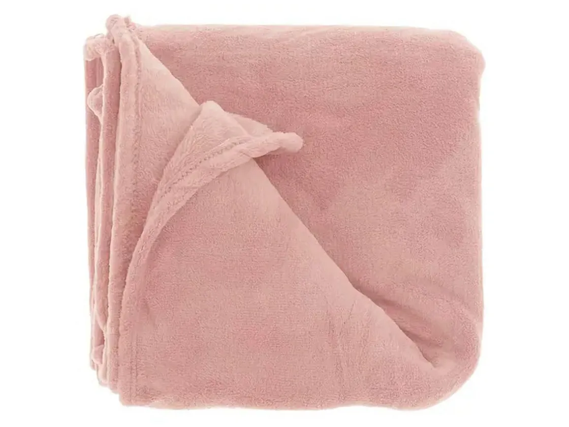 Unique Living Decken^Bailey Decke - Old Pink