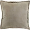 Unique Living Basics 45 x 45 cm Kissen - Light Grey< Dekokissen