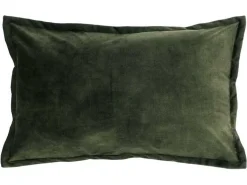 Unique Living Basics 40 x 60 cm Kissen - Dark Green< Dekokissen