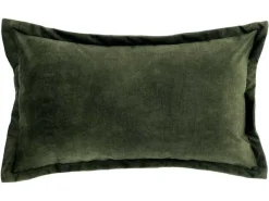 Unique Living Basics 30 x 50 cm Kissen - Dark Green< Dekokissen