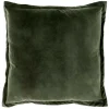 Unique Living Basics 50 x 50 cm Kissen - Dark Green< Dekokissen