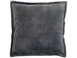 Unique Living Basics 45 x 45 cm Kissen - Anthracite< Dekokissen