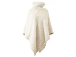 Unique Living Fleecejacken & Pullover|Decken^Dara Poncho - Dove White