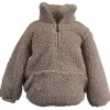 Unique Living Kids Willow oversized hoodie - Taupe< Fleecejacken & Pullover|Decken