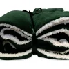 Unique Living Lars 150 x 200 cm Plaid - Dark Sea Green< Decken