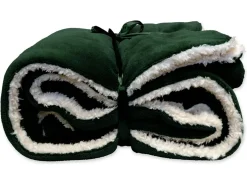 Unique Living Lars 150 x 200 cm Plaid - Dark Sea Green< Decken