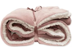 Unique Living Decken-Lars 150 x 200 cm Plaid - Pink