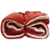 Unique Living Decken-Lars 150 x 200 cm Plaid - Coral Red