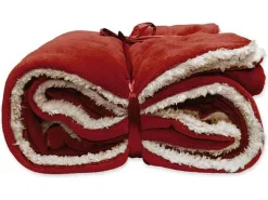 Unique Living Lars 150 x 200 cm Plaid - Red< Decken