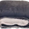 Unique Living Decken^Lars XL 220 x 240 cm Plaid - Anthracite