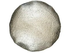 Unique Living Dekokissen^Metallic 45 cm Kissen - Silver