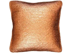 Unique Living Dekokissen^Metallic 45 x 45 cm Kissen - Brown