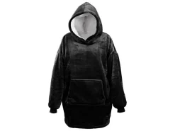 Unique Living Decken-Oversized Hoodie - Black