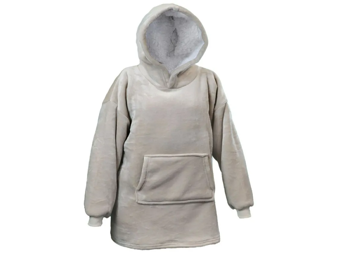 Unique Living Fleecejacken & Pullover|Decken^Oversized Hoodie - Chateau Grey