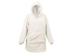 Unique Living Decken-Oversized Hoodie - Dove White