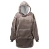 Unique Living Decken-Oversized Hoodie - Taupe