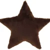 Unique Living Dekokissen^Ster 44 x 44 cm Kissen - Dark Brown