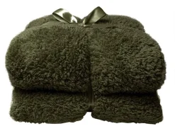 Unique Living Decken-Teddy Decke - Winter Green