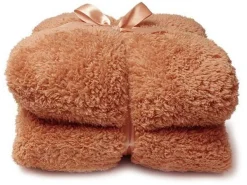 Unique Living Teddy Decke - Sandstone< Decken
