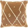 Unique Living Dekokissen-Tobi 45 x 45 cm Kissen - Brown